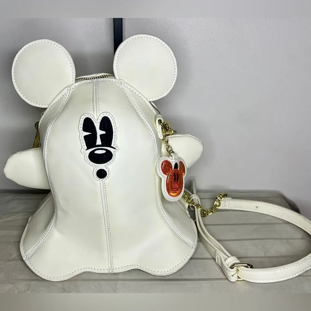 Stitch Shoppe by Loungefly Mickey Mouse Ghost Bag limited edition - Picture 2 of 6